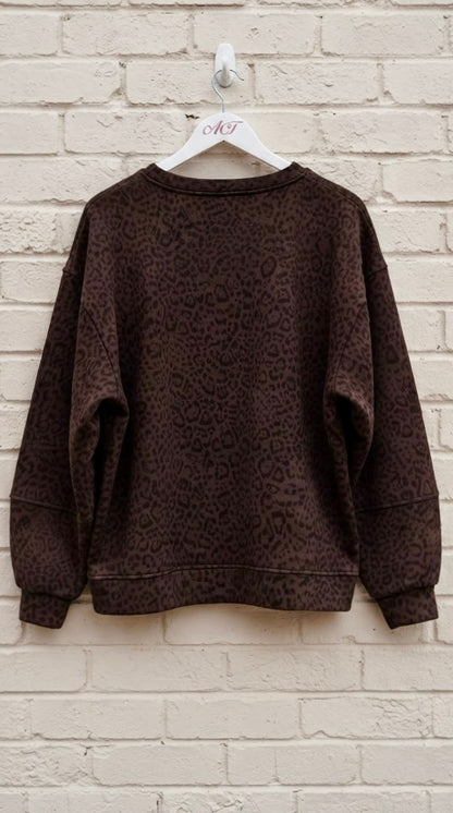 Sudadera Bisous Leopardo +1 color