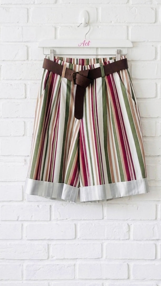 Bermudas con rayas +1 color