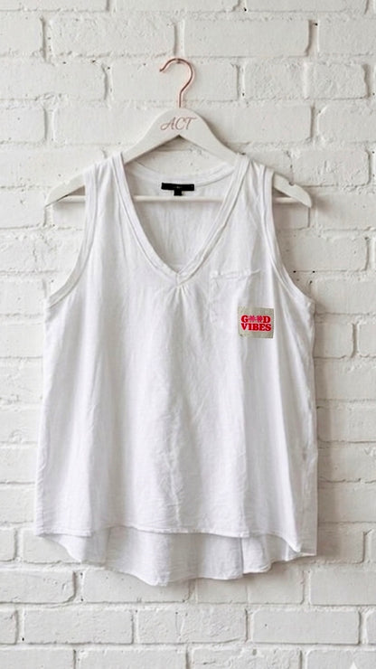 Camiseta good vibes +5 colores