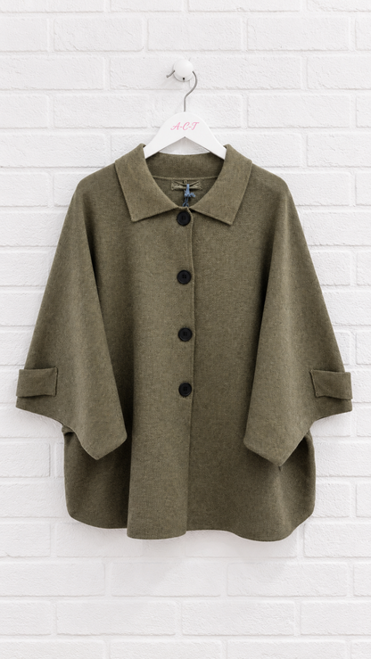 Chaqueta Capa de Punto +5colores