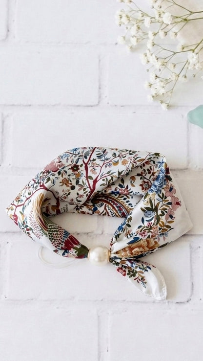 Pañuelos broche perla +28 colores
