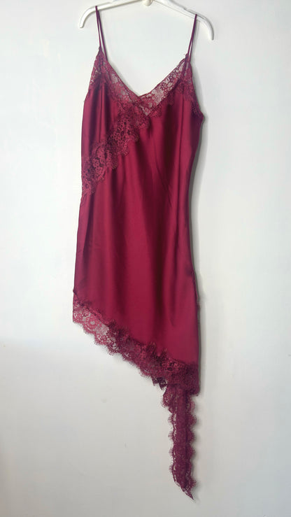 Vestido lencero asimétrico  + 5 colores