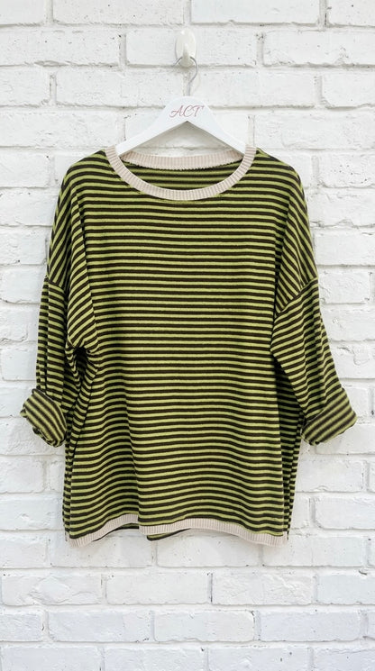 Jersey de Punto a Rayas +5 colores