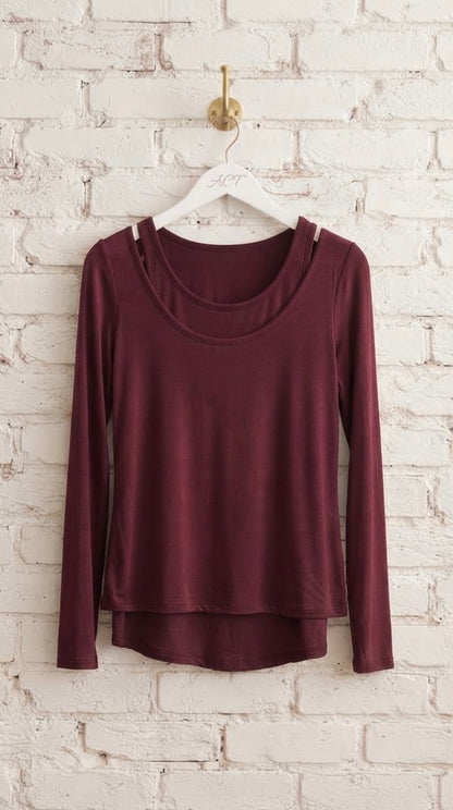 Camiseta Doble Basic +4 colores