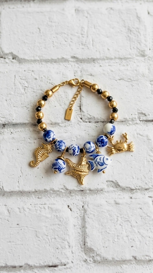 Pulsera porcelana marinera