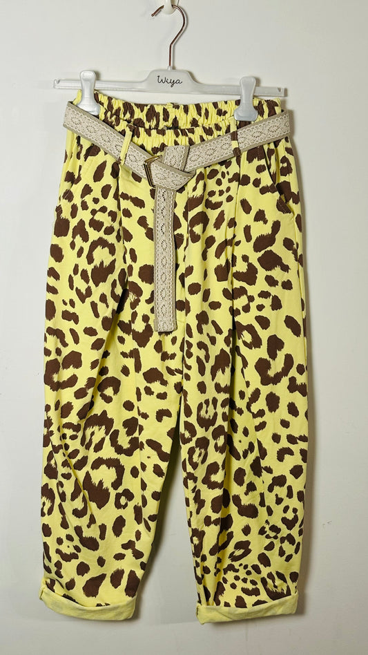 Pantalón jogger animal print +2 colores