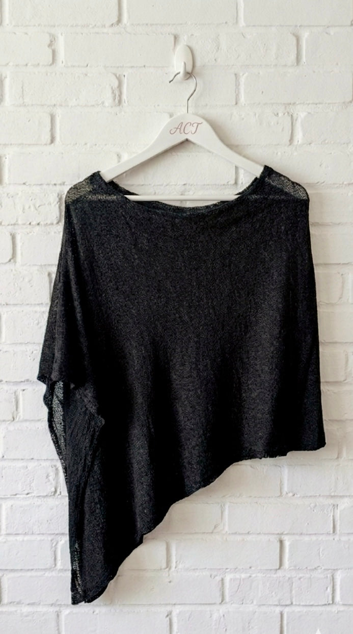 Jersey poncho calado +6 colores
