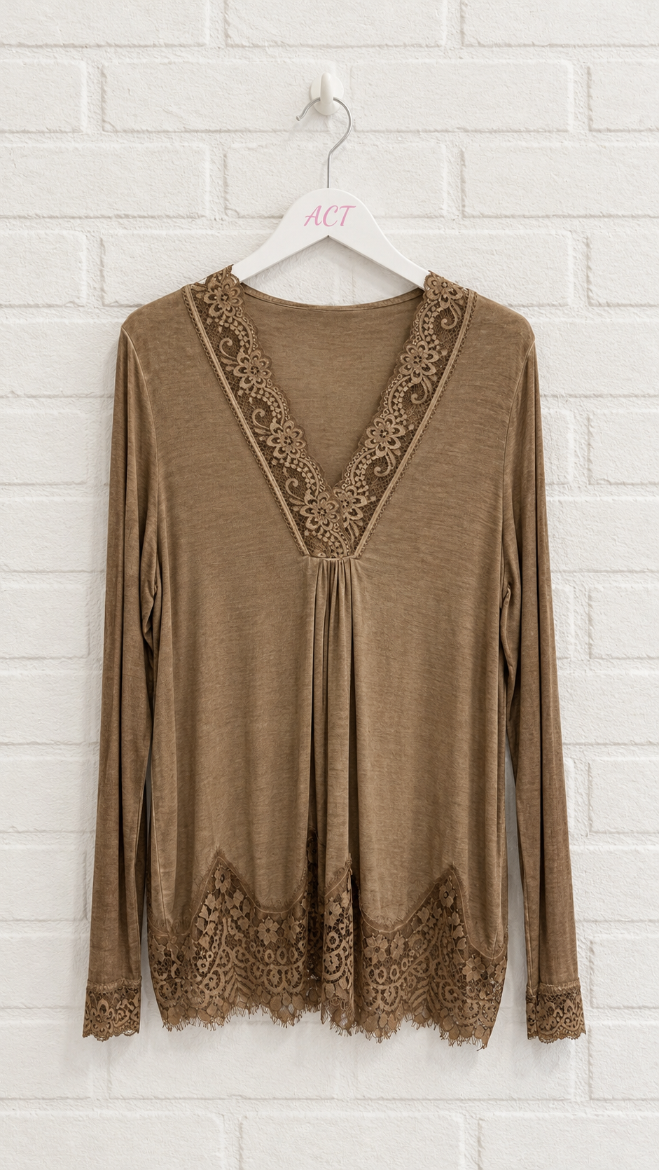 Lingerie-style T-shirt +5 colors