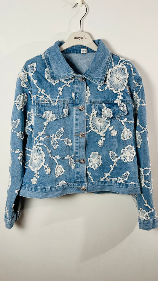 Chaqueta texana bordada
