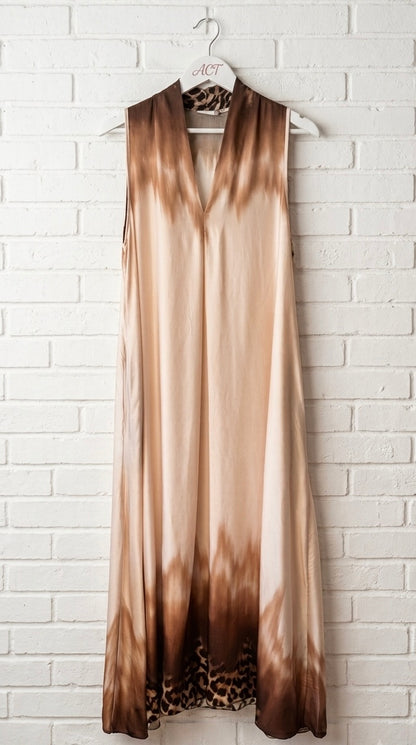 Vestido sienna ombré
