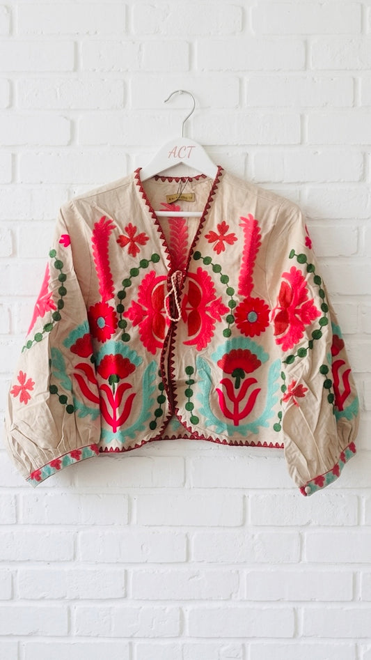 Chaqueta mística bordada +2 colores
