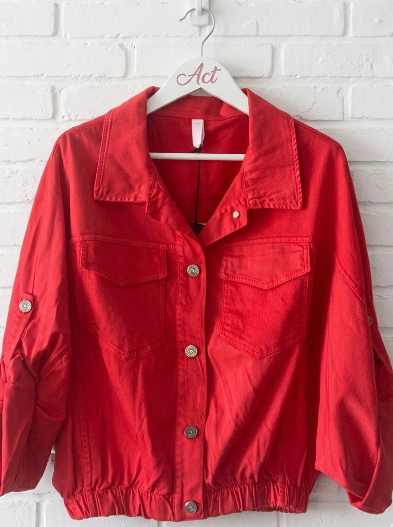 Chaqueta Bomber sarga+1 color