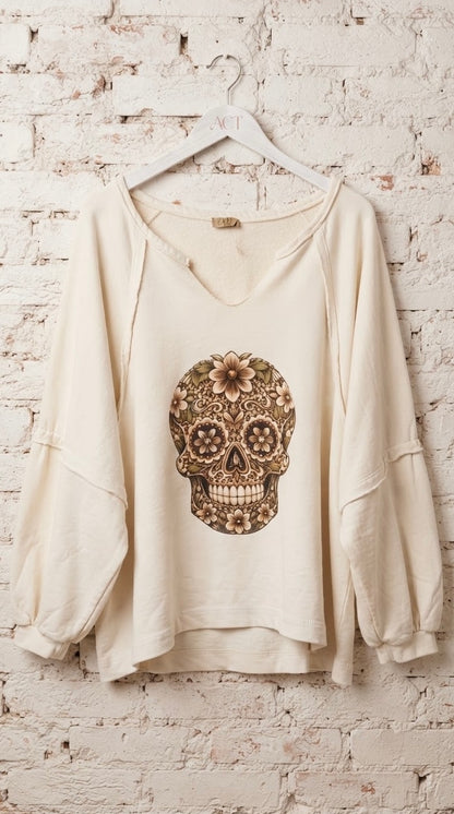 Sudadera Catrina Floral +2 colores