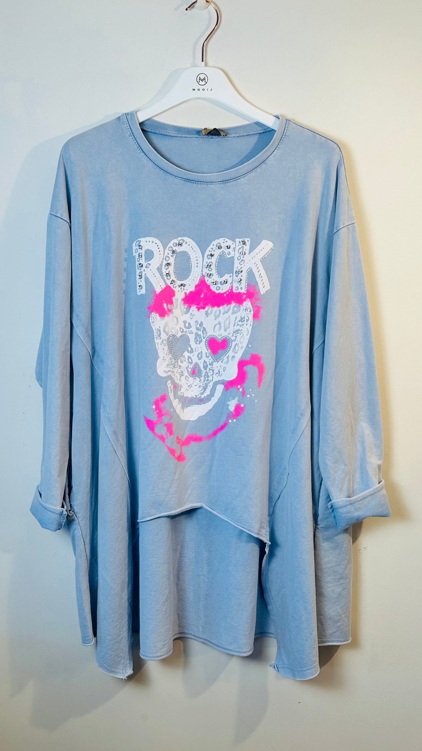 Camiseta Rock calavera +3 colores
