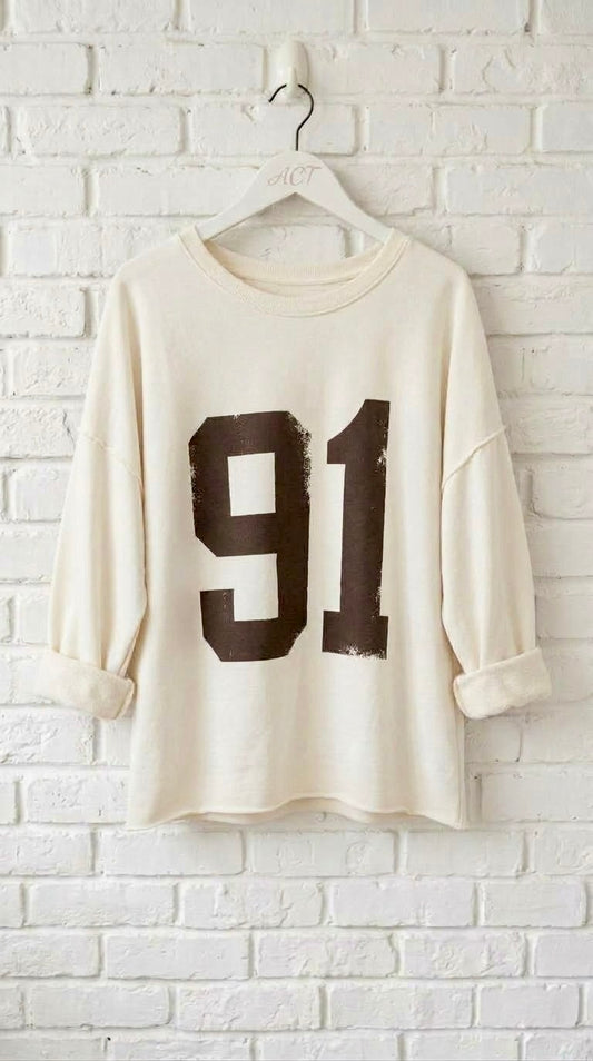 Sudadera 91 Vintage +3 colores