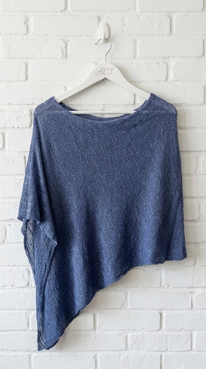 Jersey poncho calado +6 colores