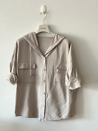 Sudadera de botones  +6 colores