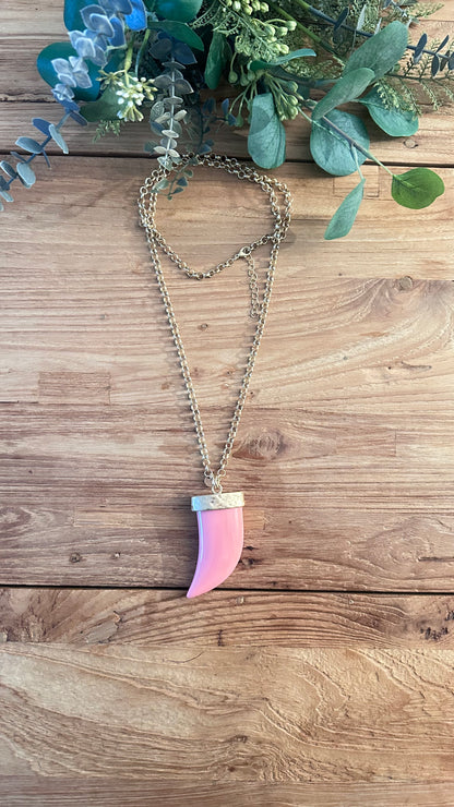 Collar cuerno  +4 colores