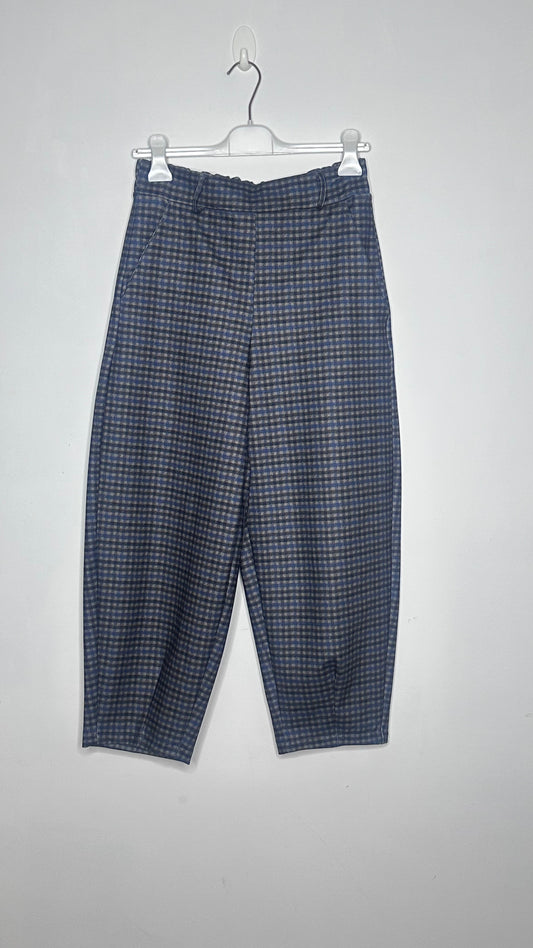 Pantalón franela,cuadro pequeño+1