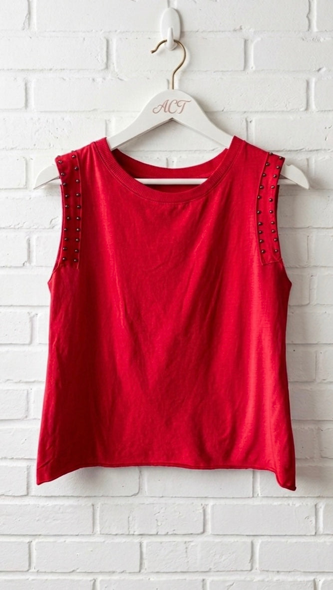 Camiseta Muscle con tachas +7 colores