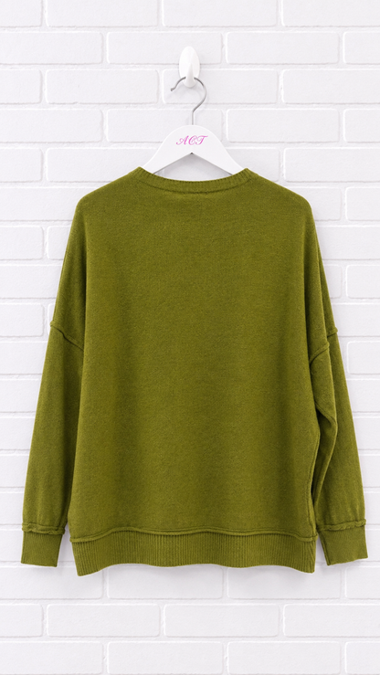 Jersey costuras relieve +9 colores