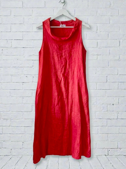 Vestido lino Valeria+9 colores