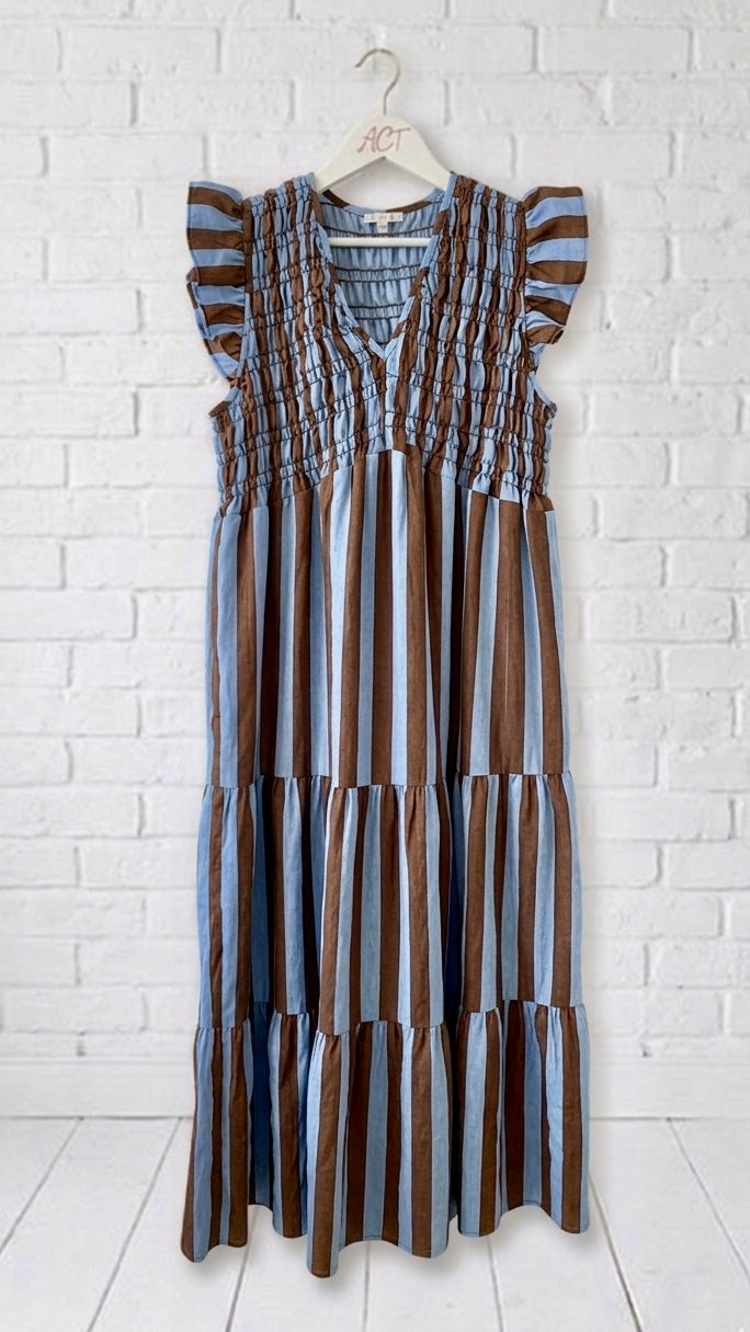 Vestido boho rayas +3 colores