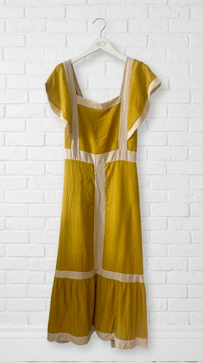 Vestido bicolor