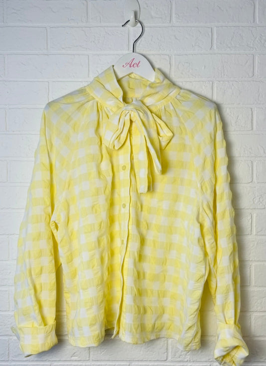 Blusa con lazo +3colores