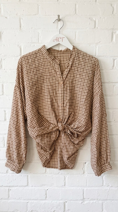 Camisa Vichy Nudo Studio +1 color