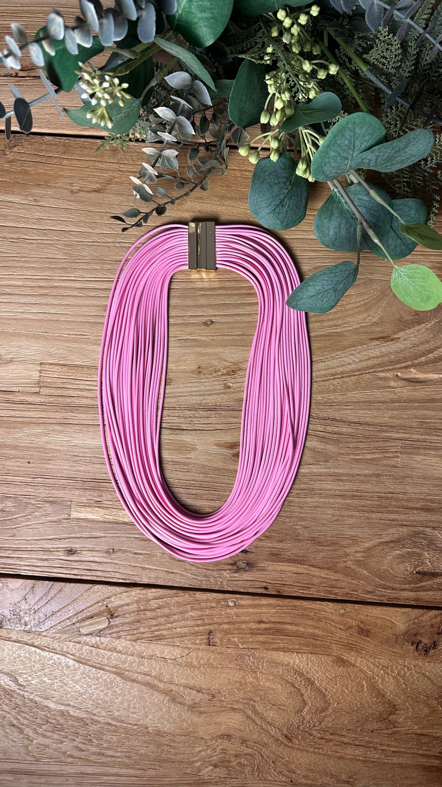 Collar cuerdas +3colores