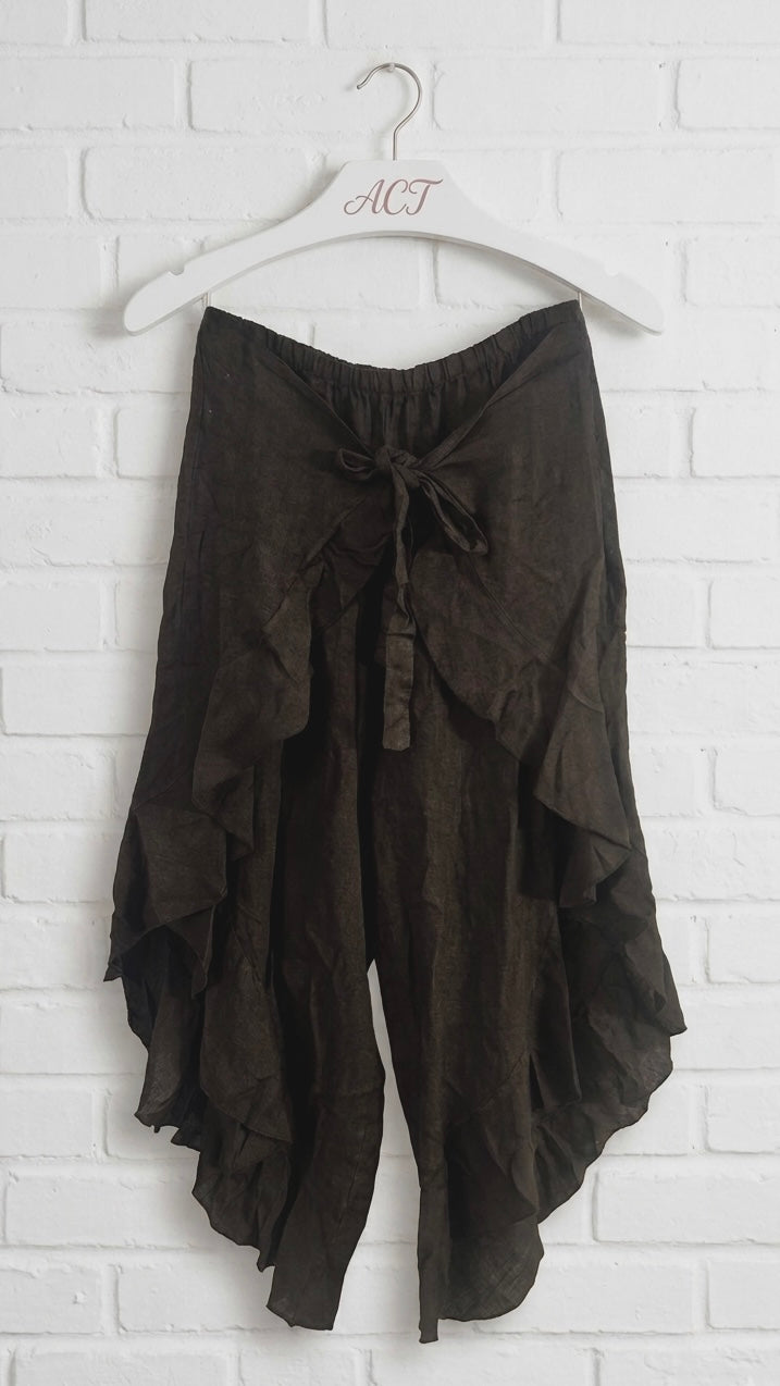 Pantalón pañuelo lino Aurora +9 colores