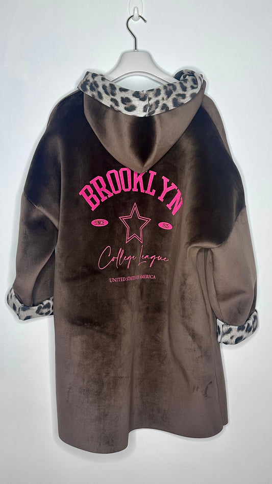 Chaqueta combi print +1 color