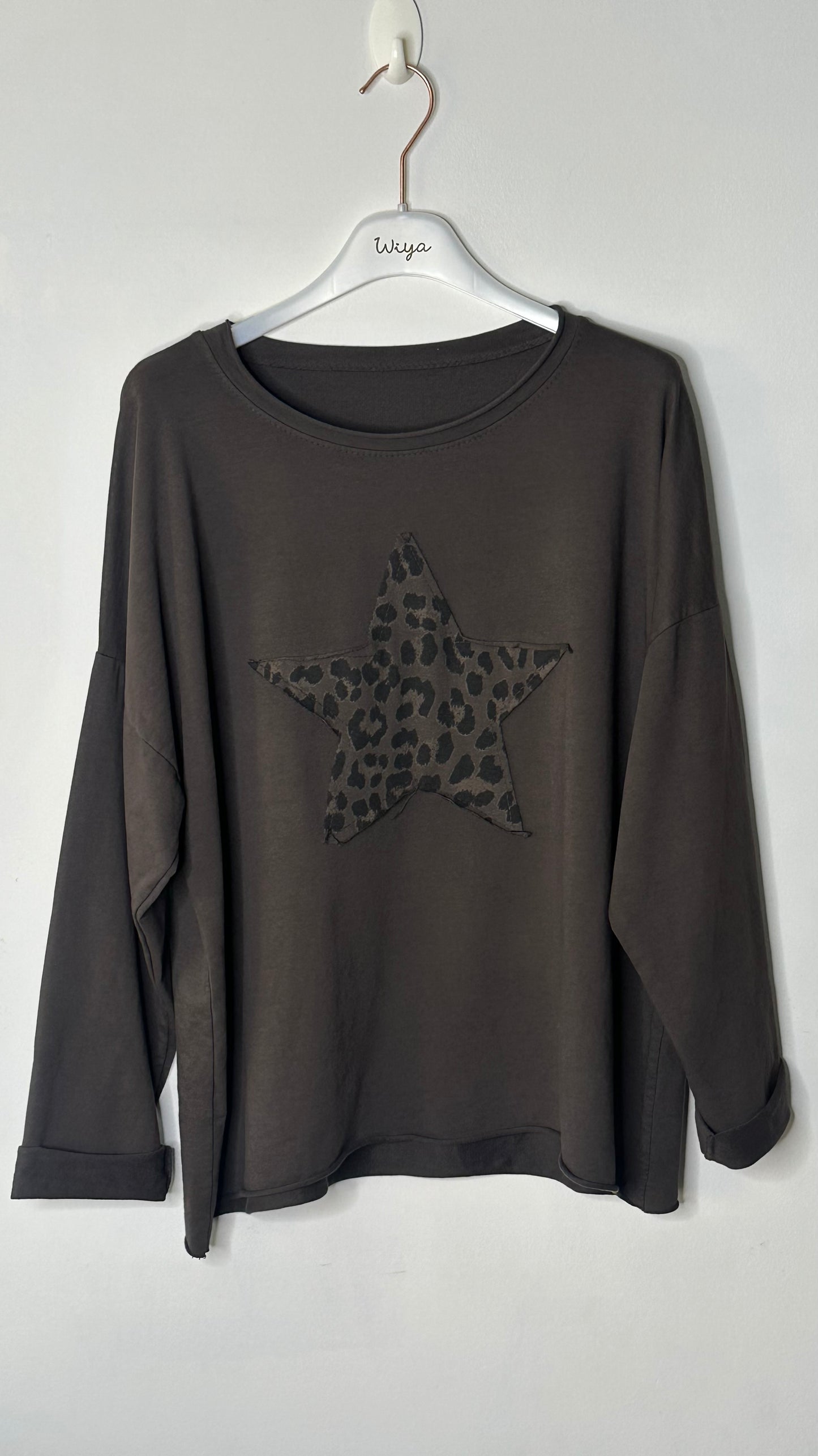 Sudadera de estrella print +2 colores