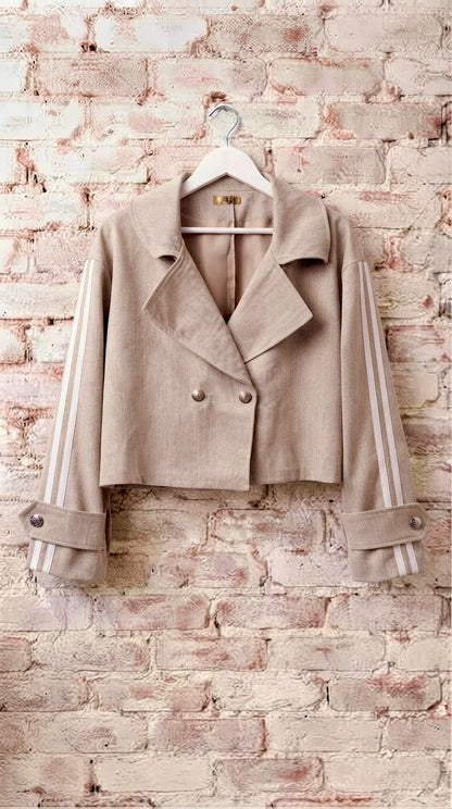 Blazer Crop Milan Velvet