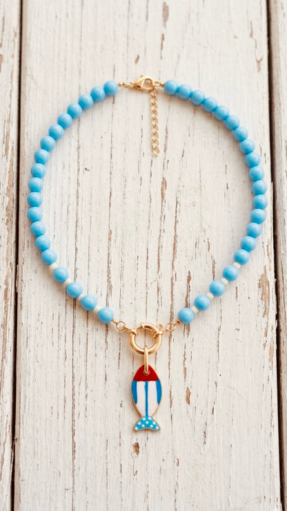 Collar fish +1color