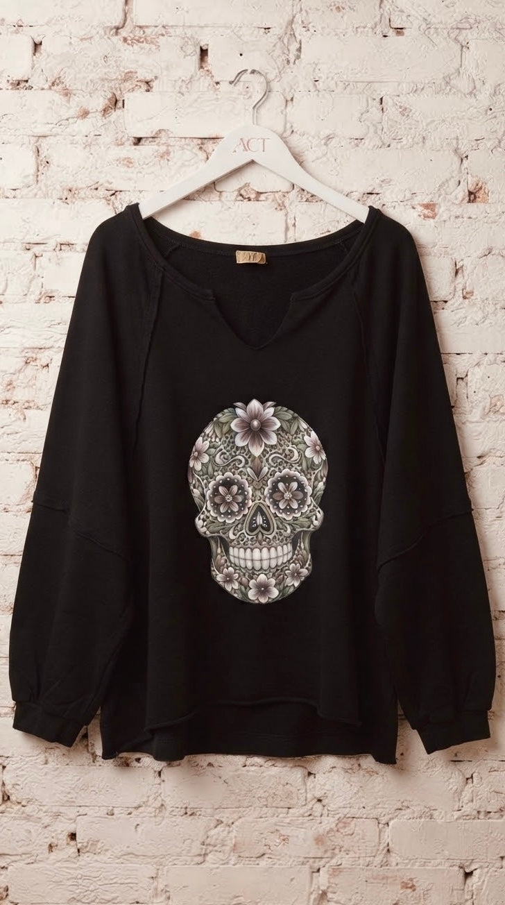 Sudadera Catrina Floral +2 colores