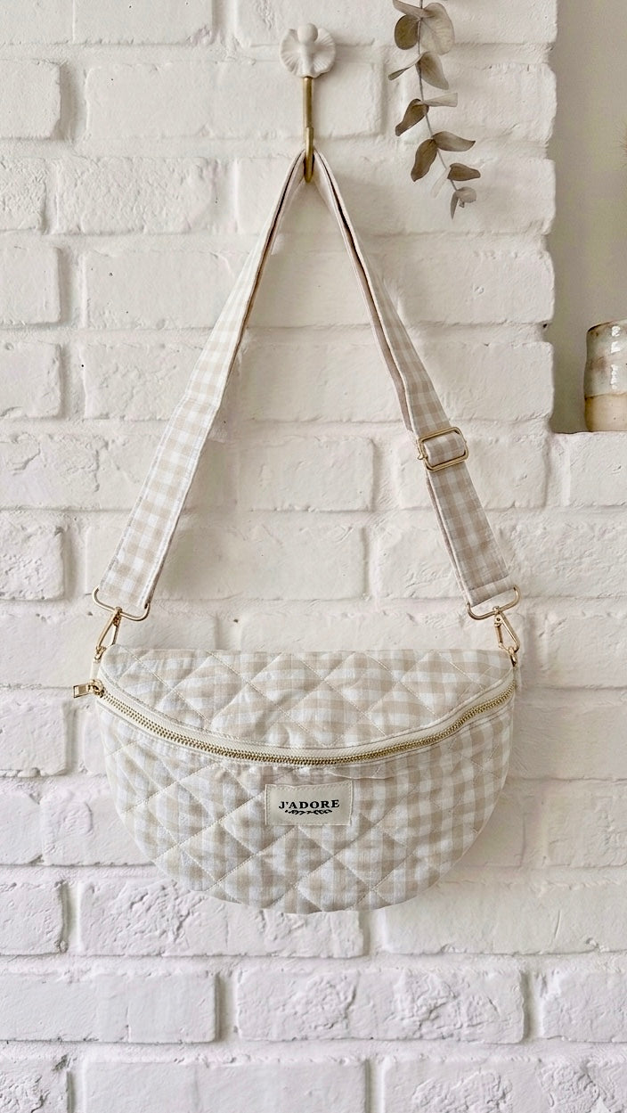 Riñonera cuadro vichy +2 colores