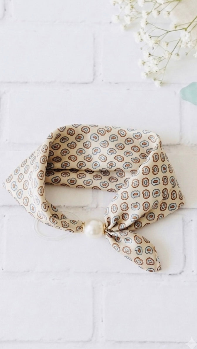 Pañuelos broche perla +28 colores