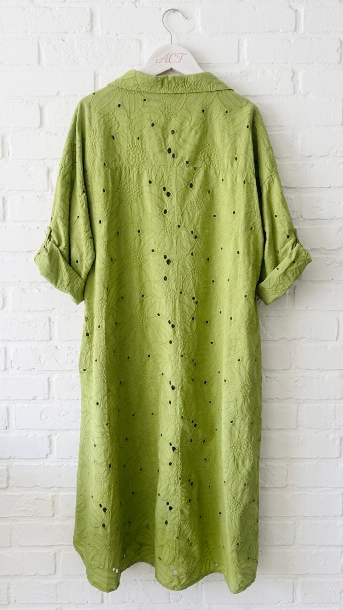 Vestido camisero largo senda +3 colores