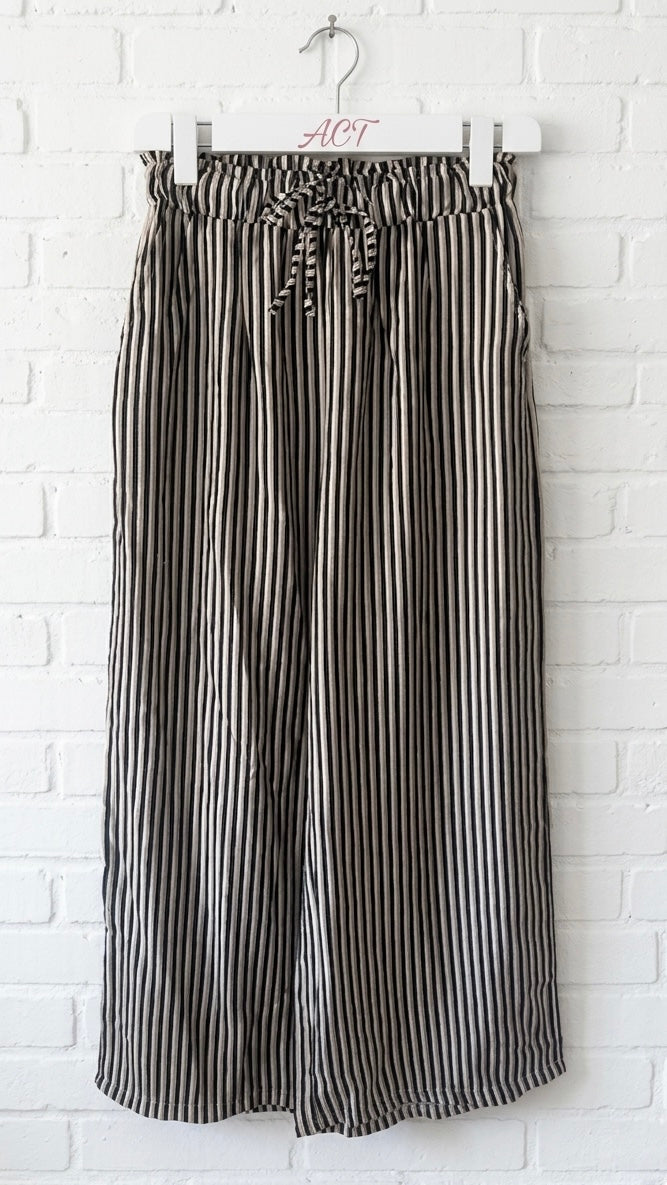 Pantalón de rayas fluido +3 colores