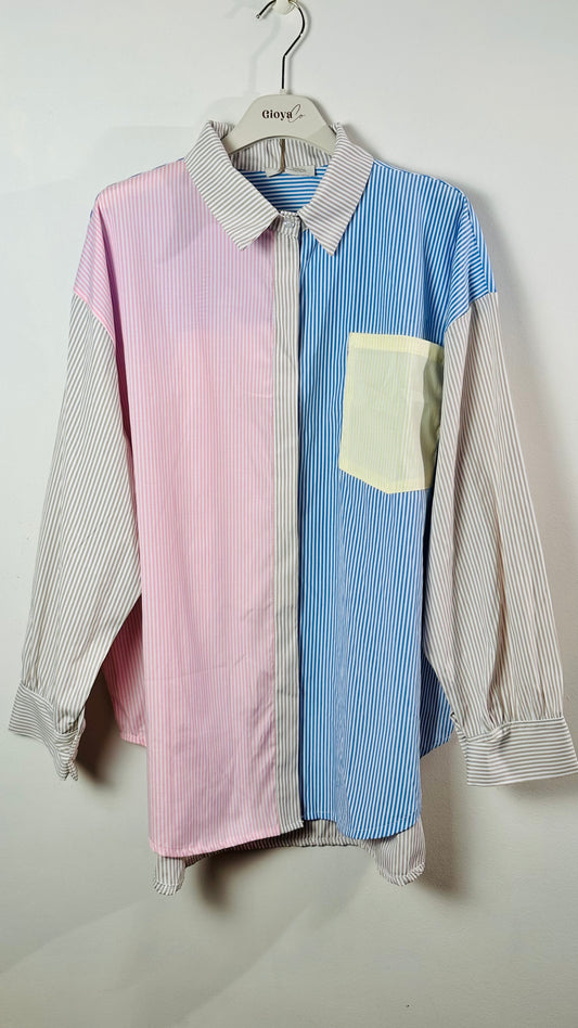 Camisa rayas de colores +1 color