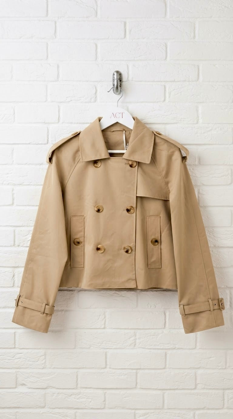 Gabardina Corta Parisien