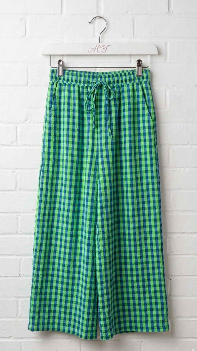 Pantalón Vichy bicolor  +2 colores