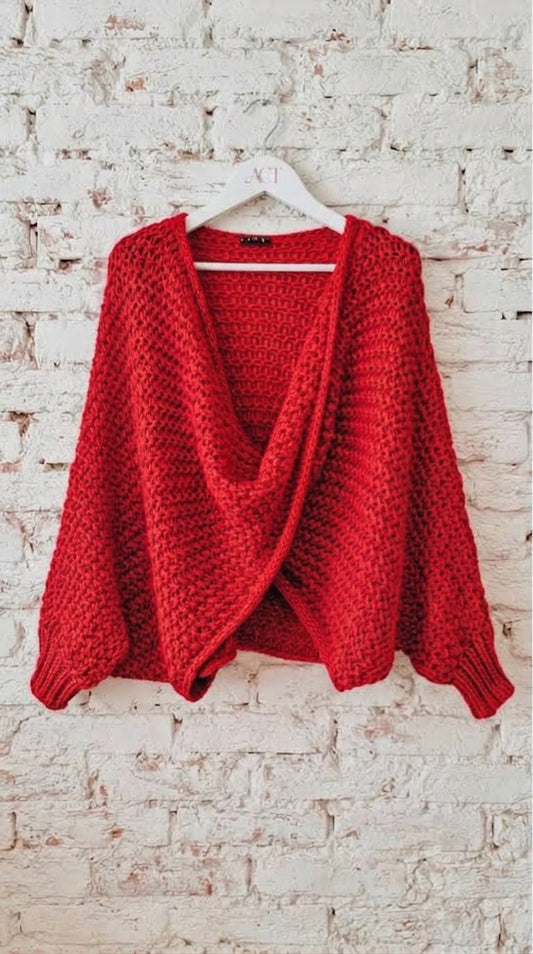 Cárdigan Poncho Cruzado +5colores