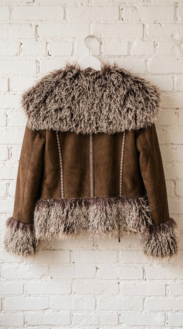 Chaqueta Suede Boho