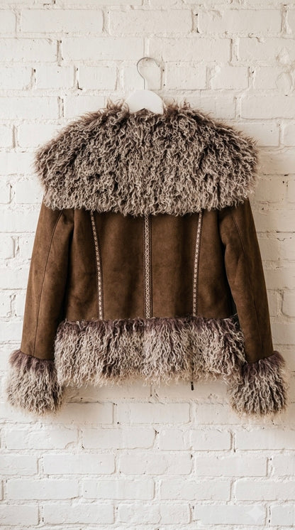 Chaqueta Suede Boho