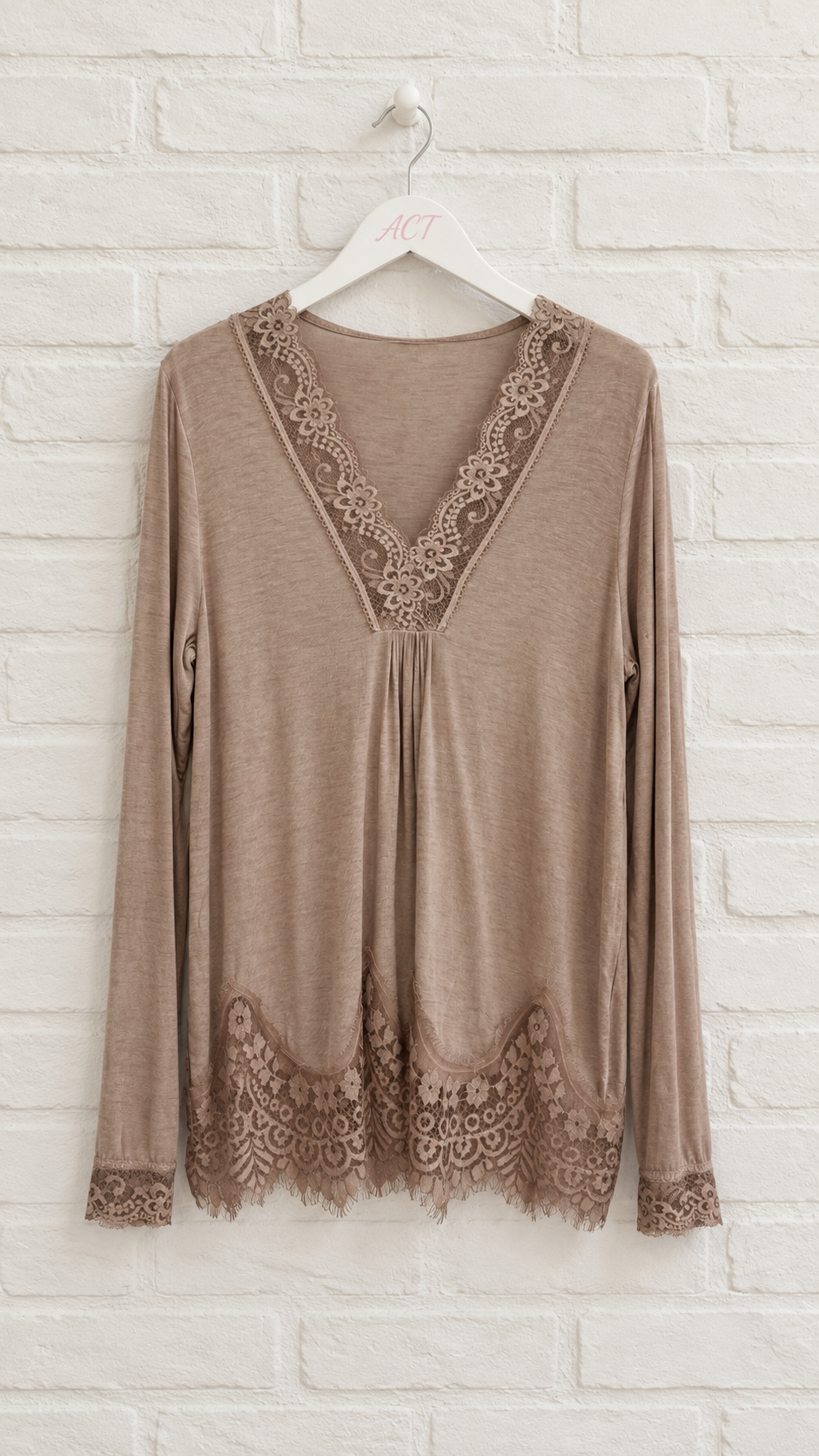 Lingerie-style T-shirt +5 colors