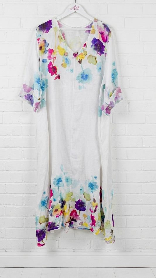 Vestido floral +2 colores