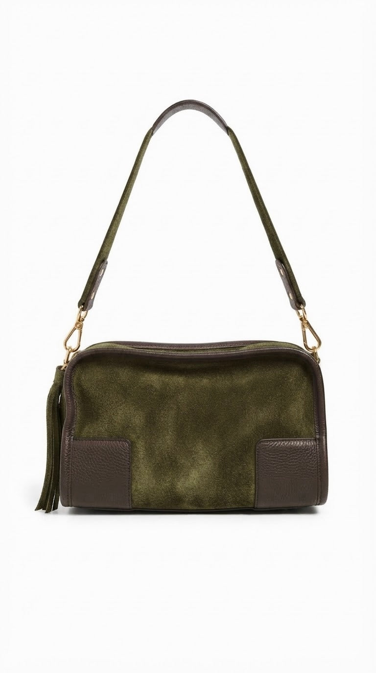 Bolso Piel Ante Firenze +2 colores